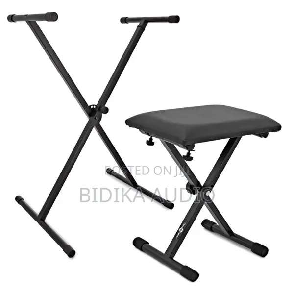 Keyboard Stand and Stool Set