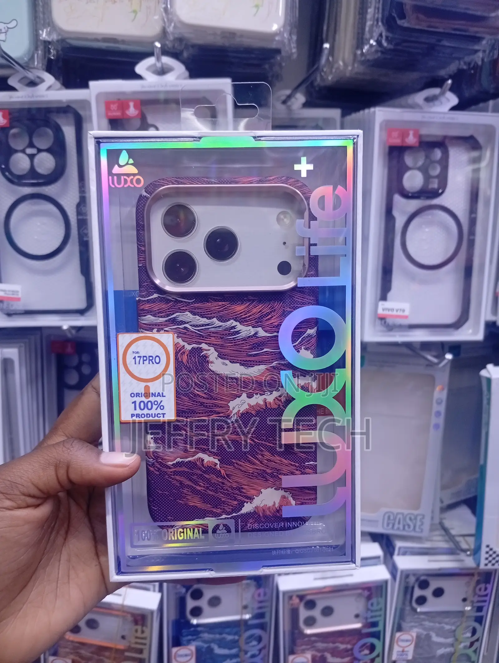 iPhone 17 Pro Luxo Life+ Sunset Wave Premium Case