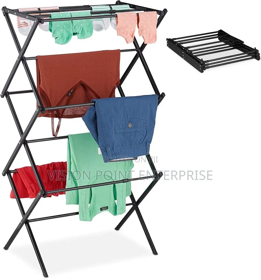 Foldable Clothes Drying Rack
