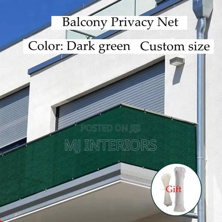 Balcony Shade Shield Screen Roll Up Privacy Net