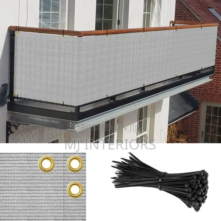 Balcony Privacy Fence Shield Anti Dust Wind Cover