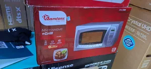 Rm/310- Microwave+Grill 20litres - Silver (1yr Wrty)
