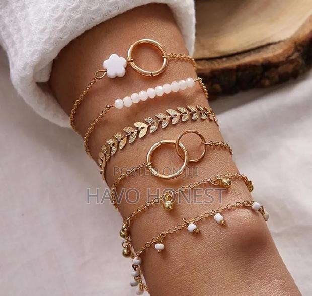 6pcs Golden Bracelets