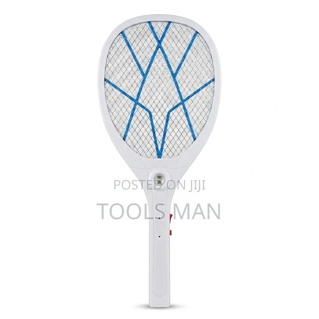 Rechargeable Electric Mosquito Swatter Racket - Instant Insect Killer