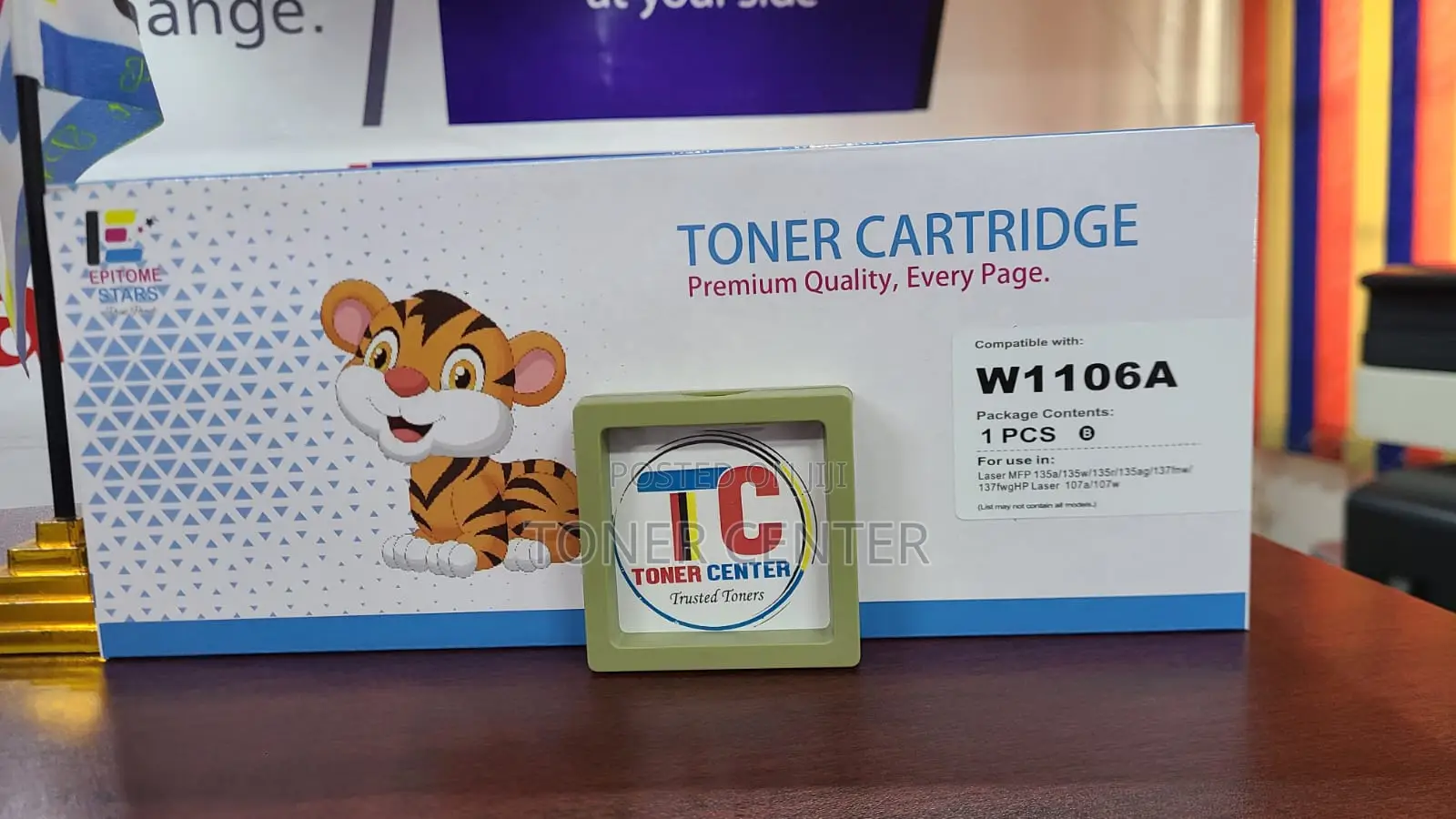 Hp 106a (W1106a) Black Original Laser Toner Cartridge