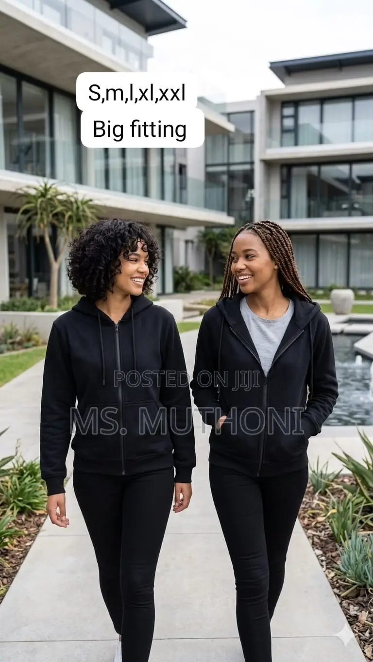 Unisex High Quality Plain Zipper Hoodies in Stock