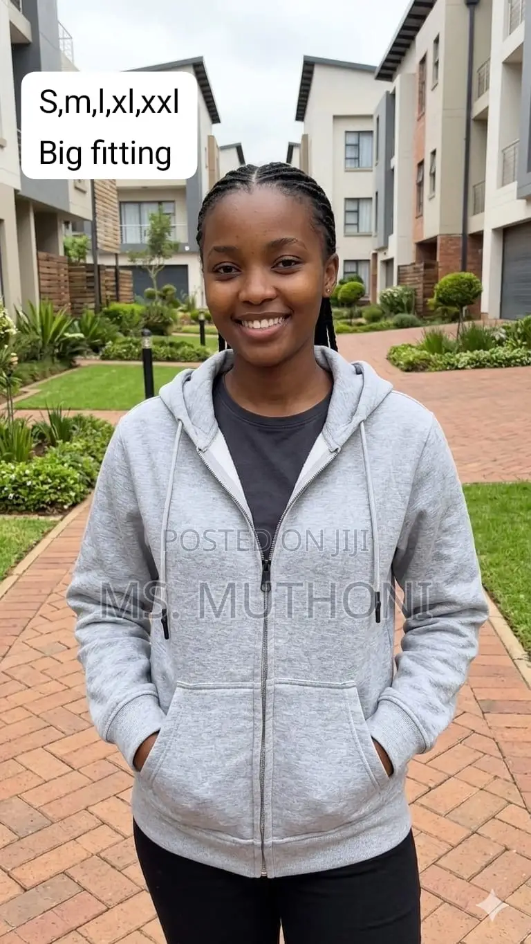 Unisex High Quality Plain Zipper Hoodies in Stock