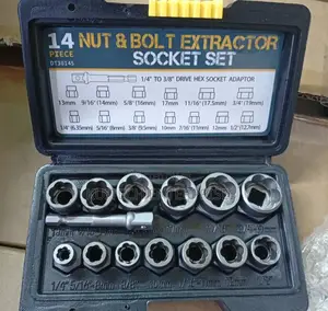 14pcs Nut and Bolt Extractor Socket Set