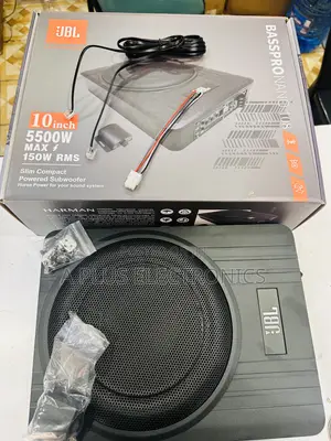 JBL Underseat Subwoofer 5500w Nano108 – Powerful Deep Bass Car Audio