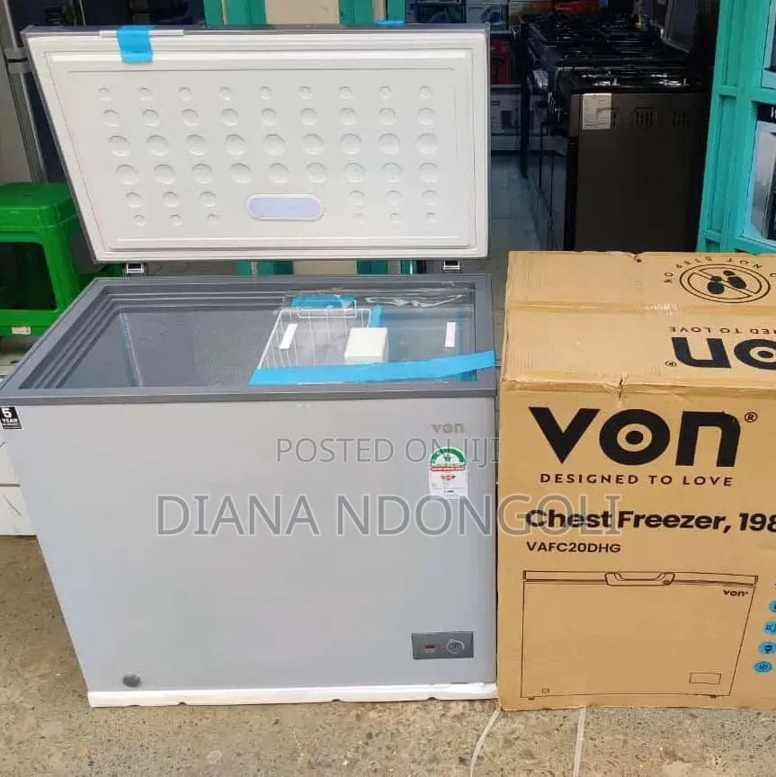 198litres Von Chest Freezer