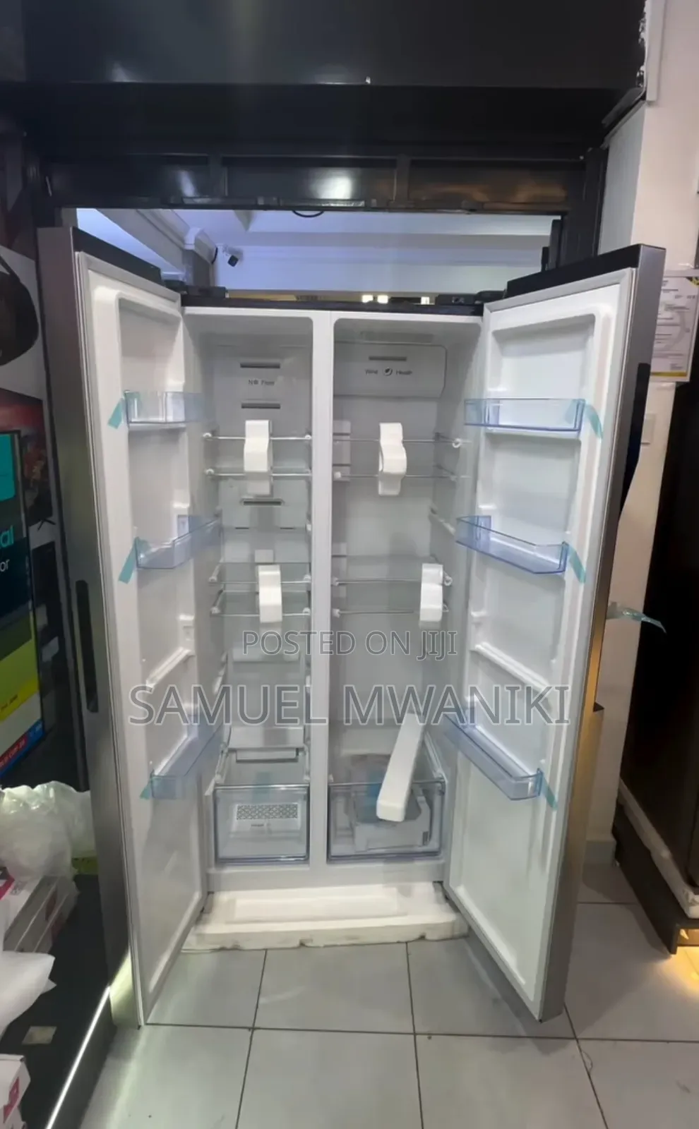 Ramtons 430l Side by Side Fridge No Frost Rf/319