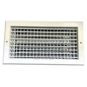 Double Deflection Grilles 600 X600 | Hvac Grilles With Dumper
