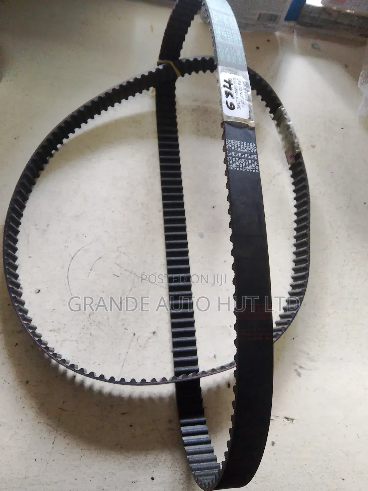 Timing Belt 113 Teeth Hyundai Tucson 2007 Petrol
