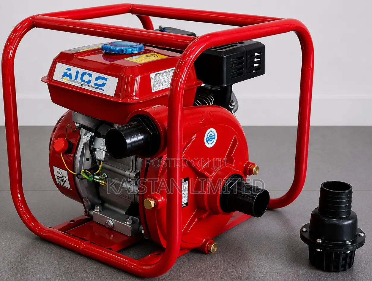Aico Petrol Water Pump 2" High Pressure 8hp Engine. Cast Iron