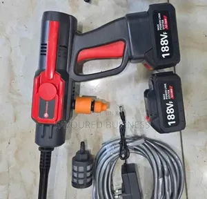 Heavy Duty Euromax 188vf Brushless Car Wash Gun/ New Cordless Washer