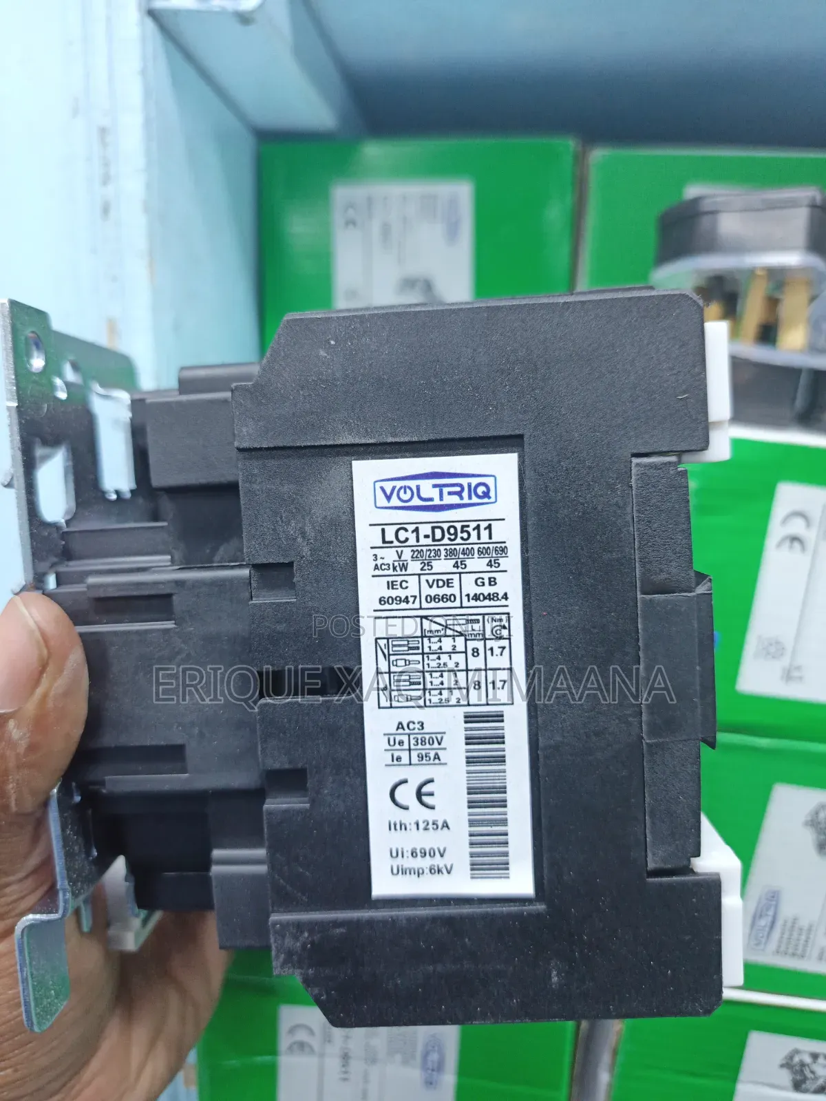 Lc1-D9511. Voltriq Contactor