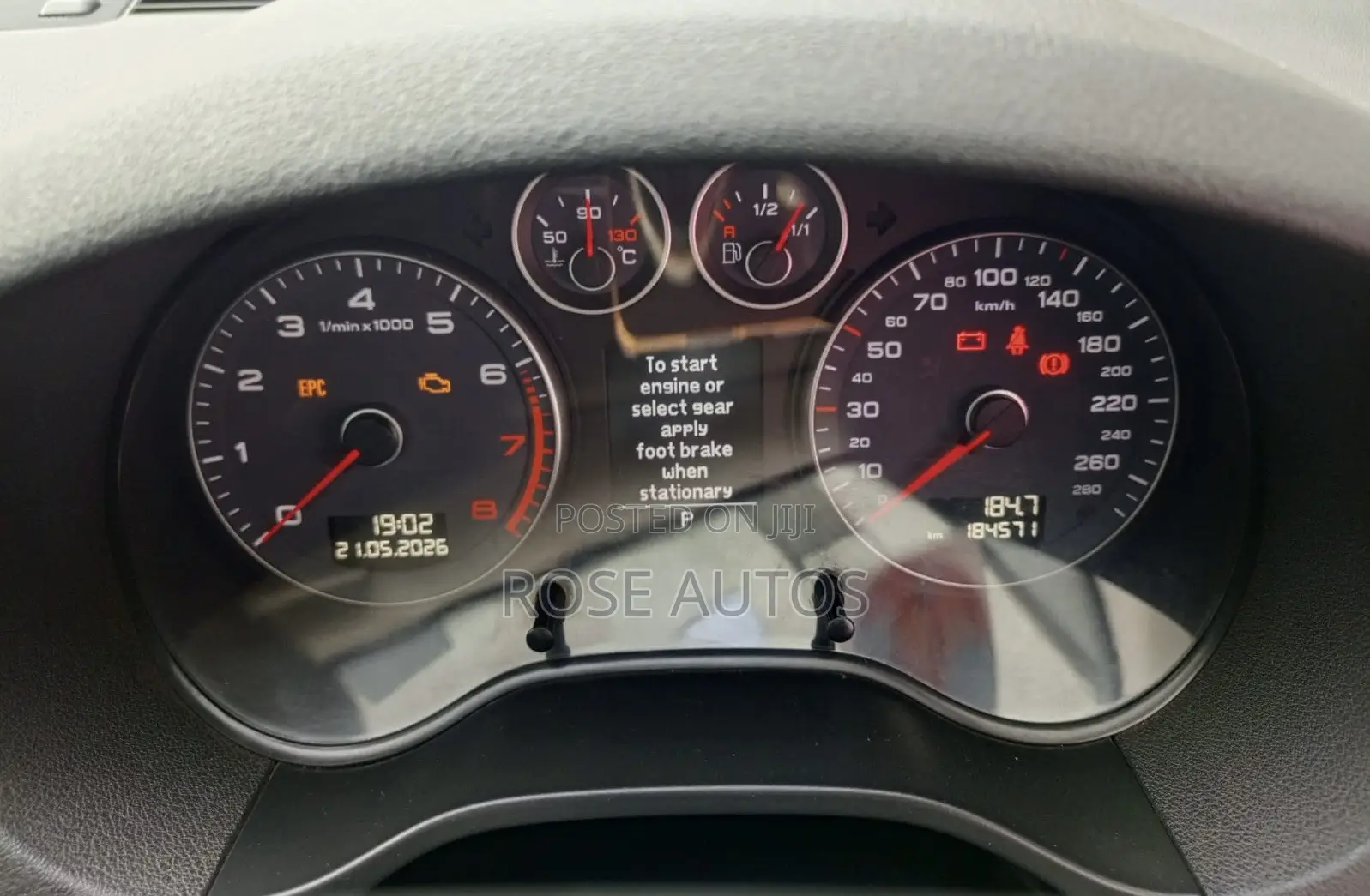 Audi A3 2012 Red