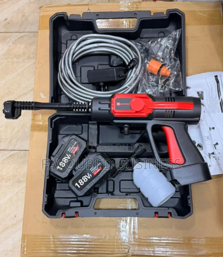 Approved Euromax Rechargeable 188v Washer Gun/Best Presdure Washer Gun