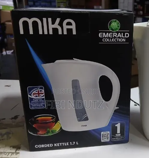 Mika Corded Electric Kettle 1.7l/Mika 1.7l Kettle