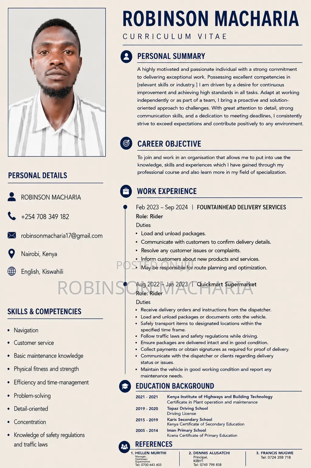 Position As A Rider