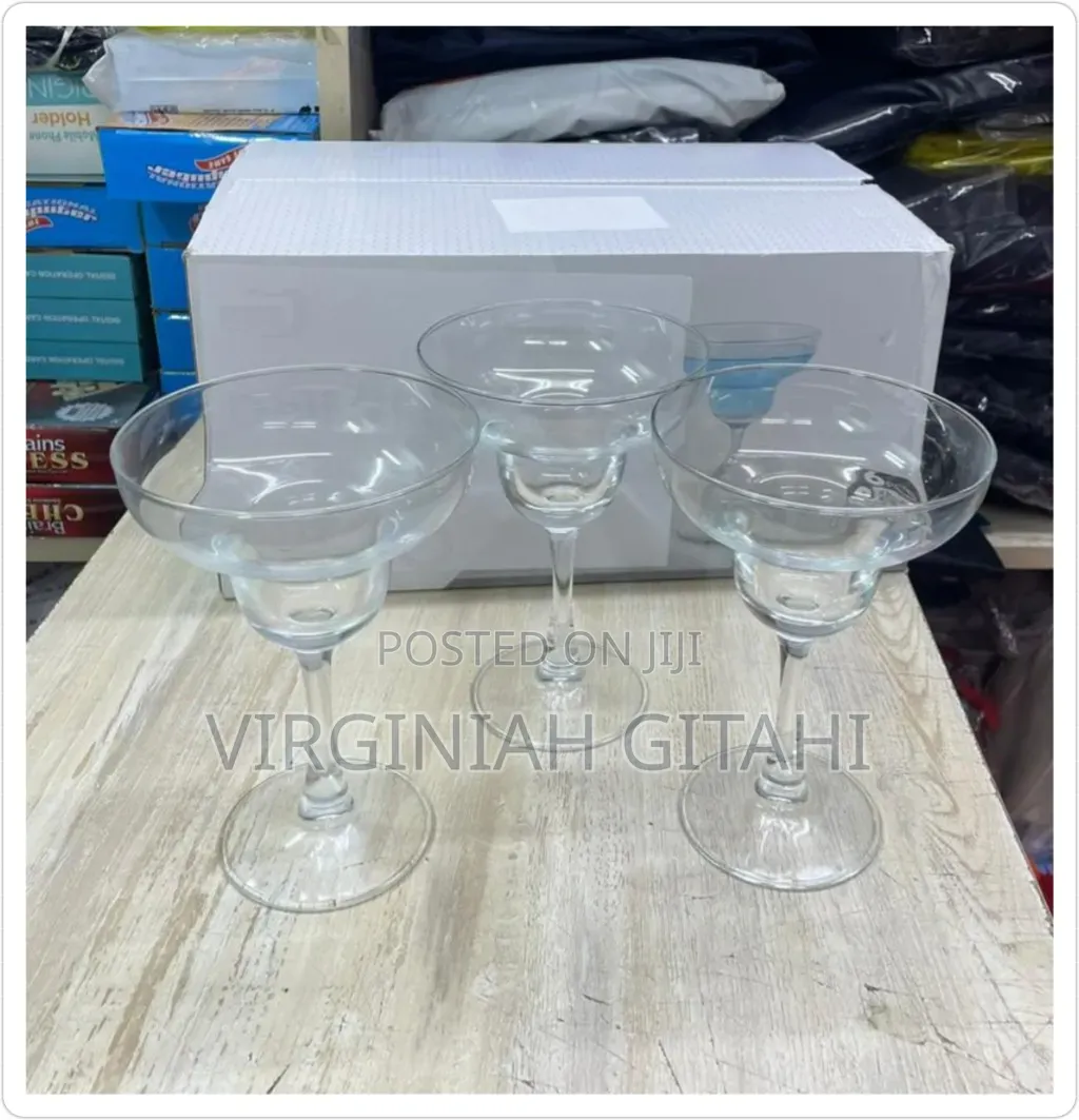 240ml 6pcs Elegant Margarita Glasses