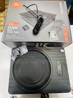 JBL Underseat Subwoofer 5500w Nano108 – Active Bass for Cars