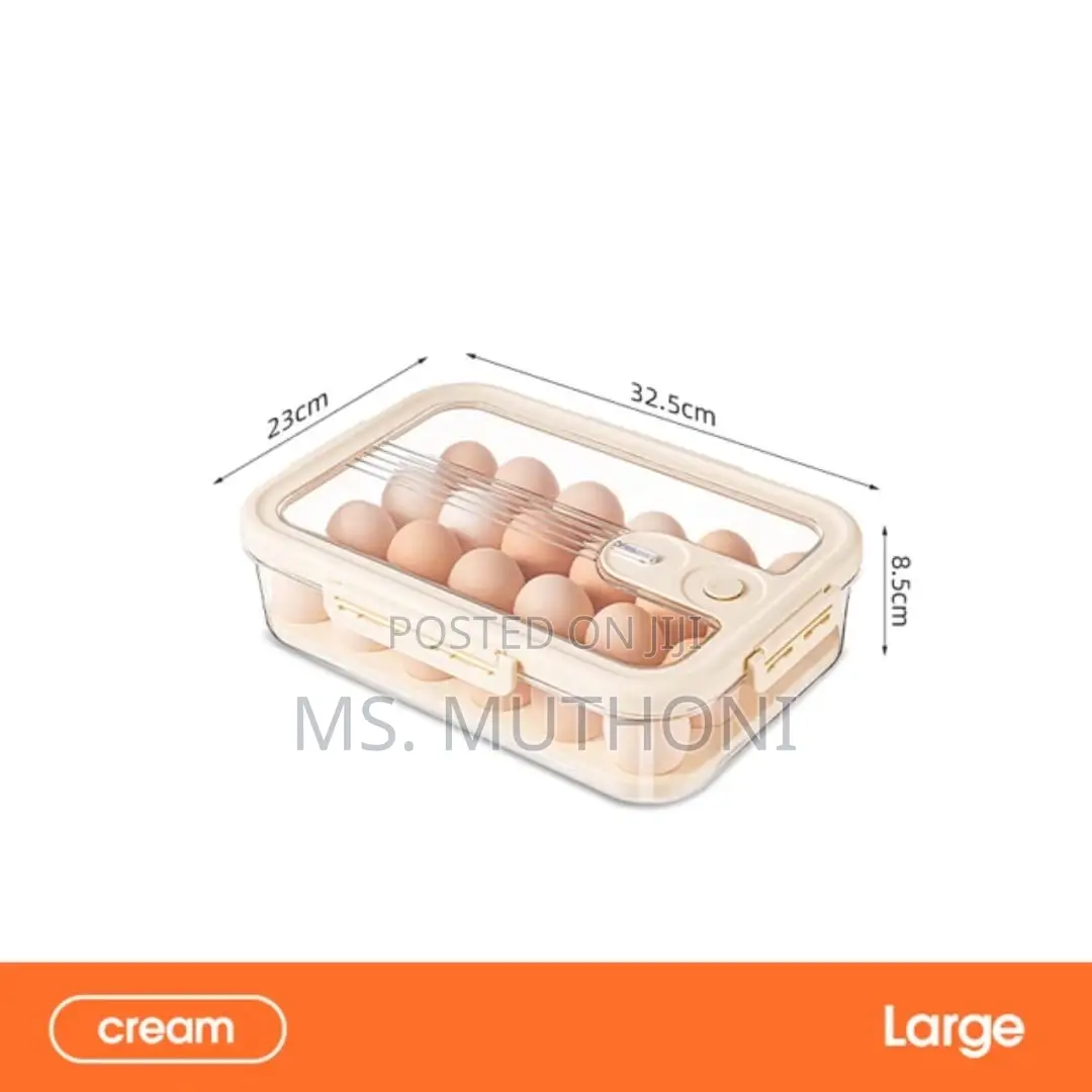 24 PCS Egg Storage Box,