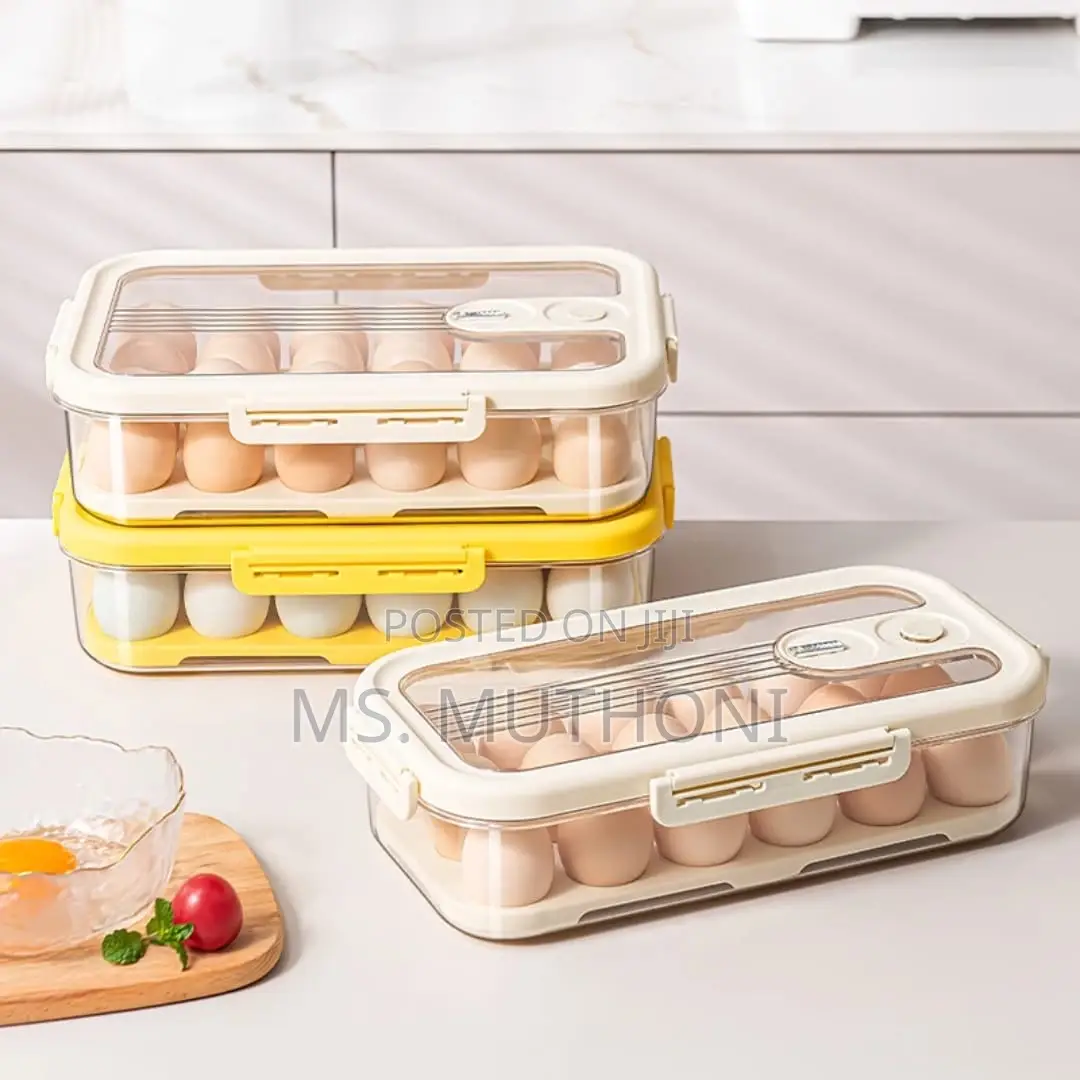 24 PCS Egg Storage Box,