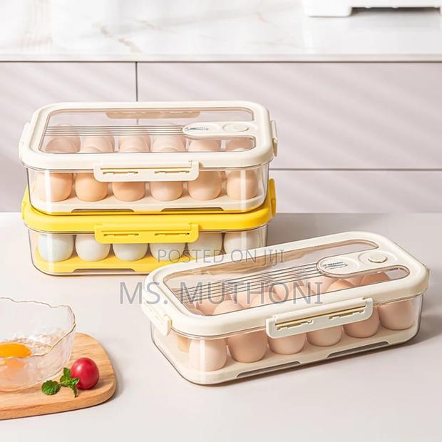 24 PCS Egg Storage Box, - thumbnail 7