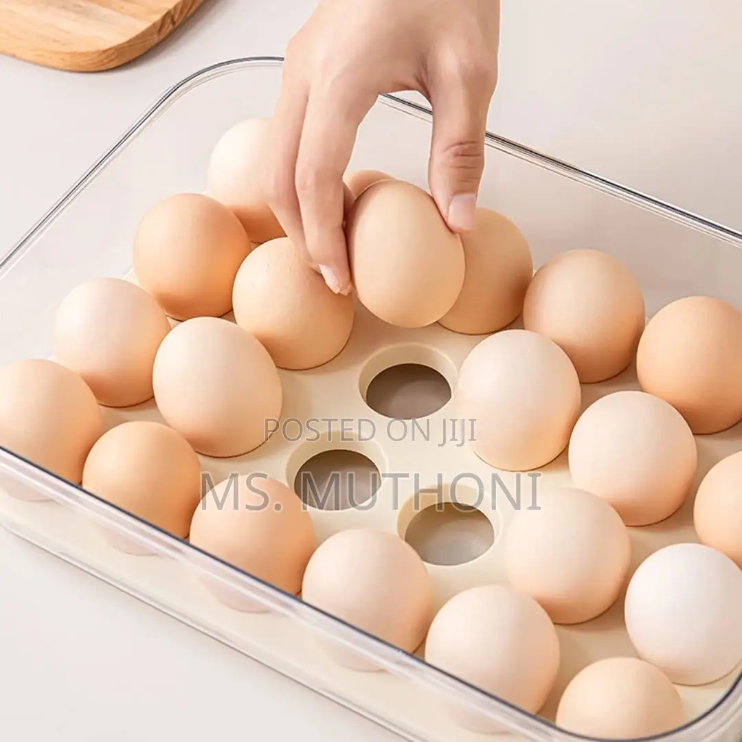 24 PCS Egg Storage Box,