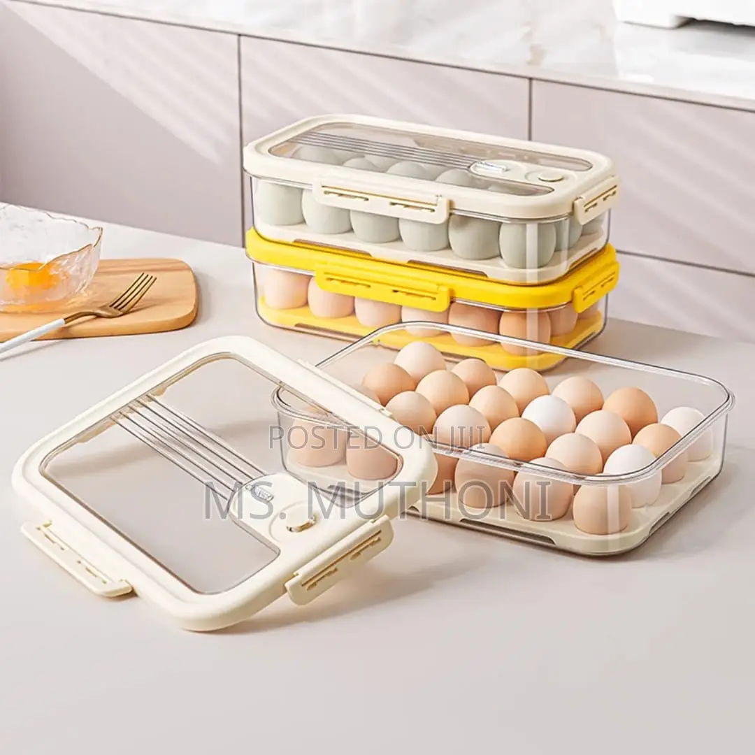 24 PCS Egg Storage Box,