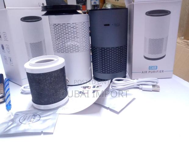 Mini Car/Room Electric Usb Air Purifier, Activated Carbon Air Filter - main view
