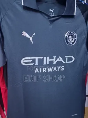 Black Manchester City Jersey
