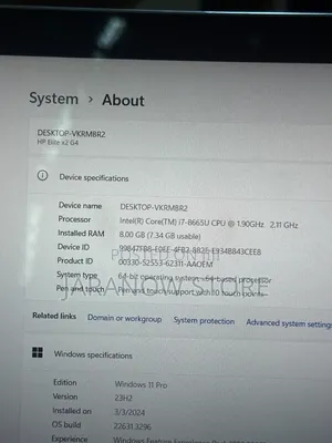 Laptop HP X2 8GB Intel Core i7 SSD 256GB