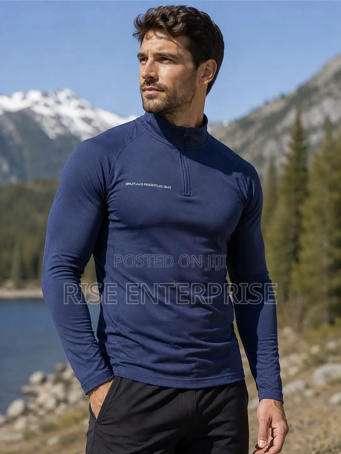 Thermal Compression T-Shirt’S-Blue