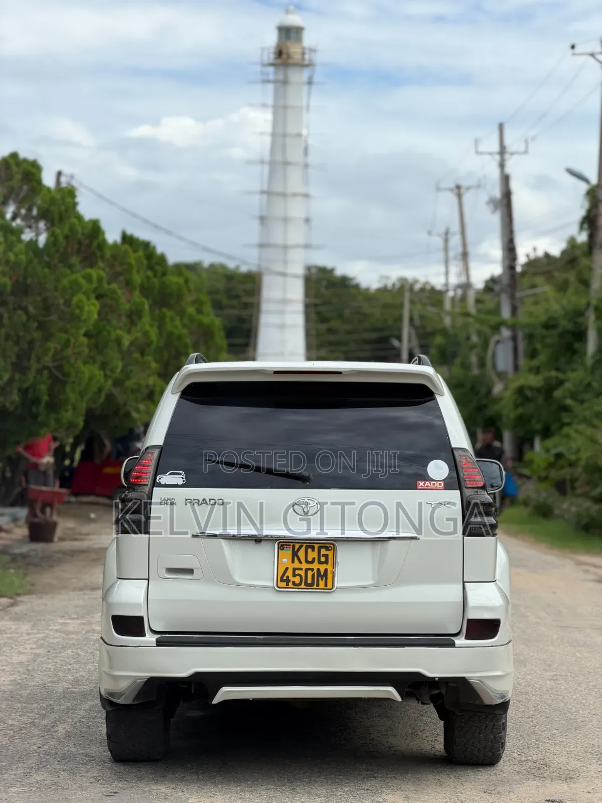 Toyota Land Cruiser Prado 2008 White