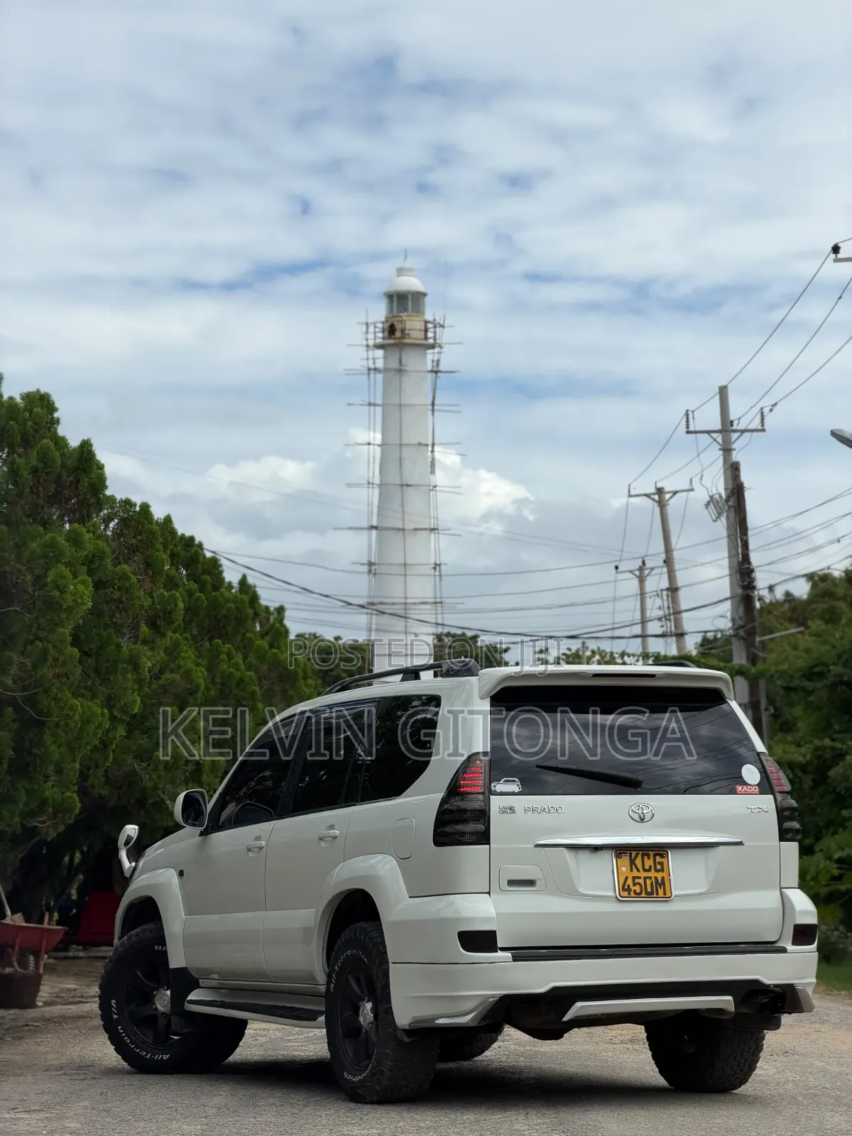 Toyota Land Cruiser Prado 2008 White