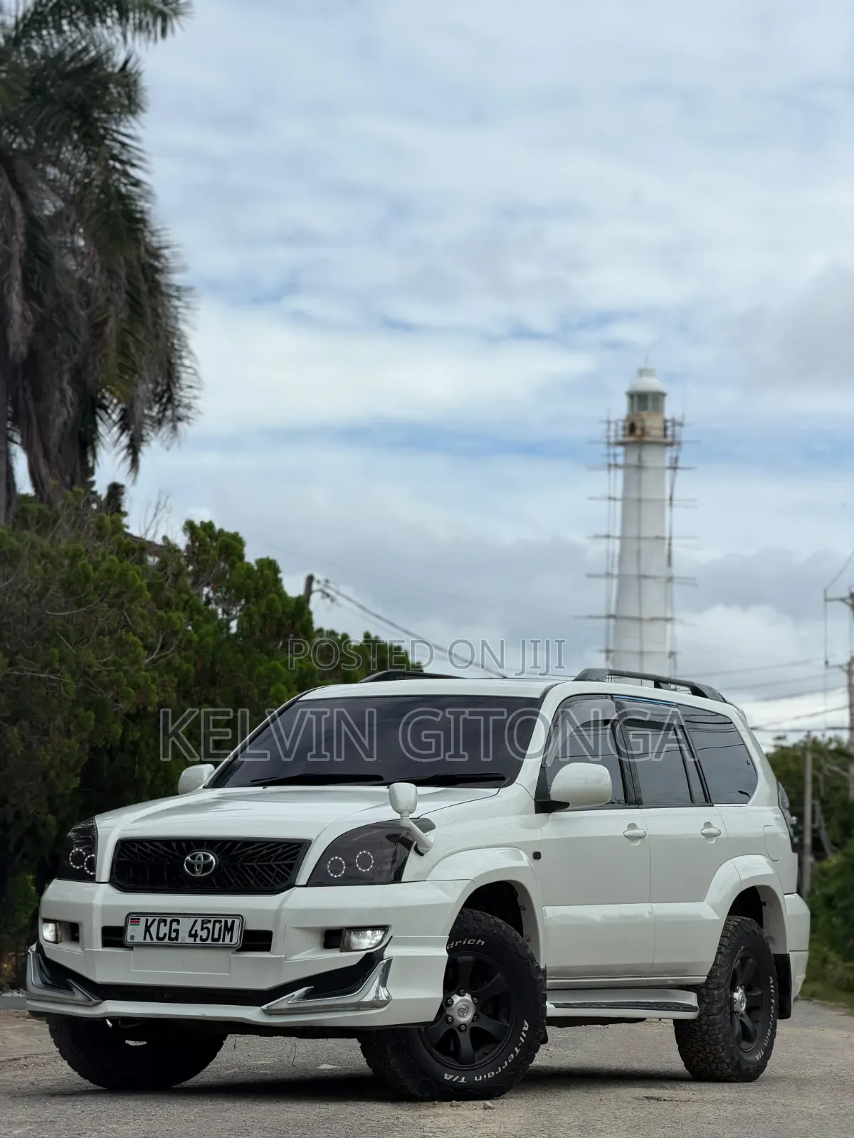Toyota Land Cruiser Prado 2008 White