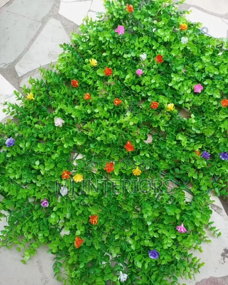 Artificial Boxwood Panels Green Wall Fence Privacy Decor