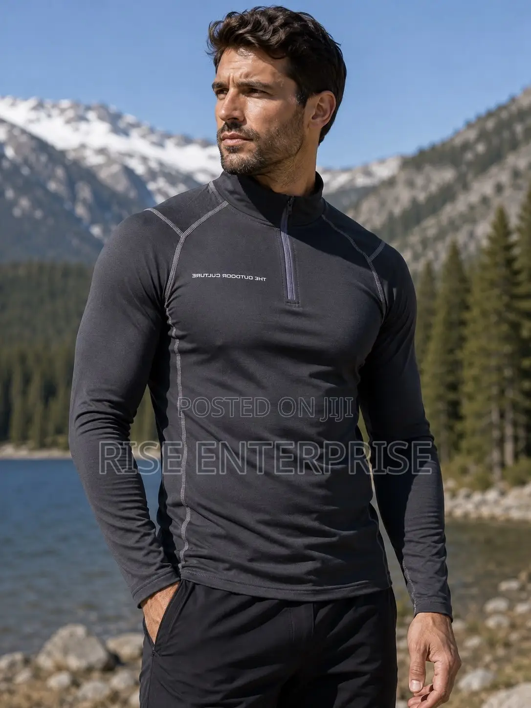Thermal Compression Tshirts -Dark Grey