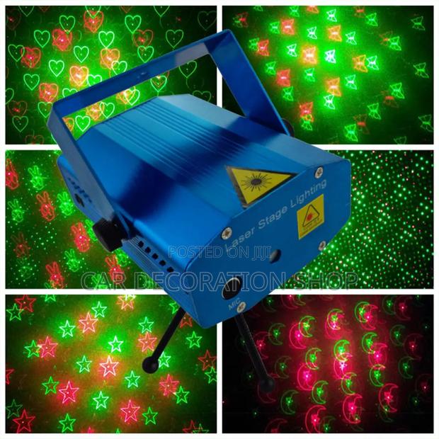 Laser Music Light With Adjustable Strobe and Rotation Speed - main view