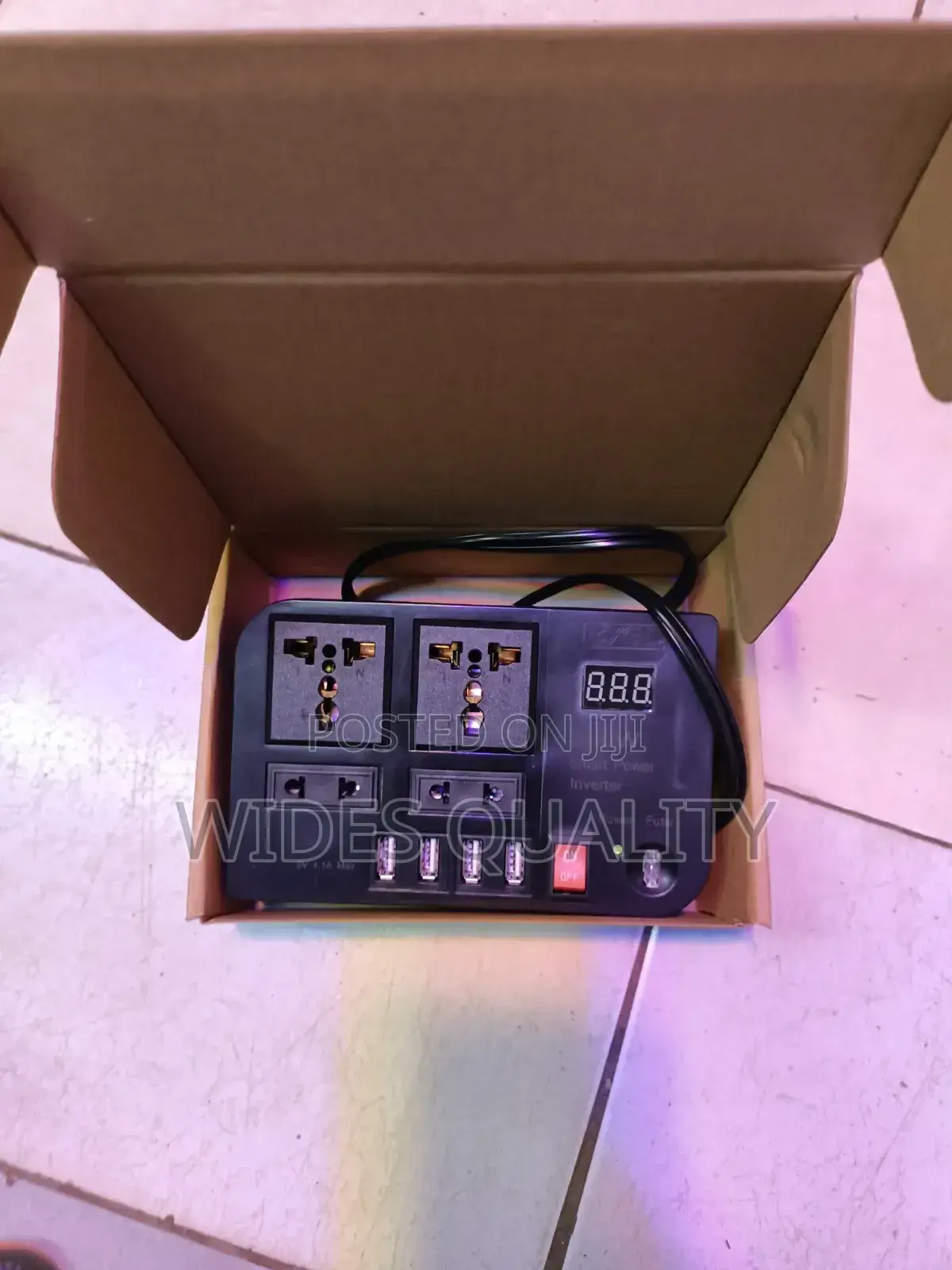 300w Smart Power Inverter Dc 12v to Ac 220v.