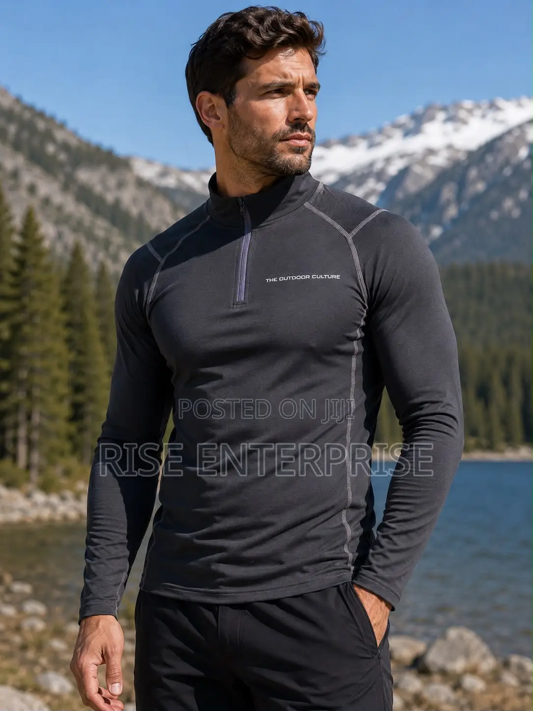 Thermal Compression Tshirts -Dark Grey