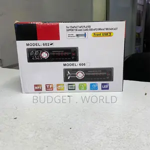 606 Car Stereo Mp3 Player – Fm Radio, Usb, Tf Card Aux Audio System