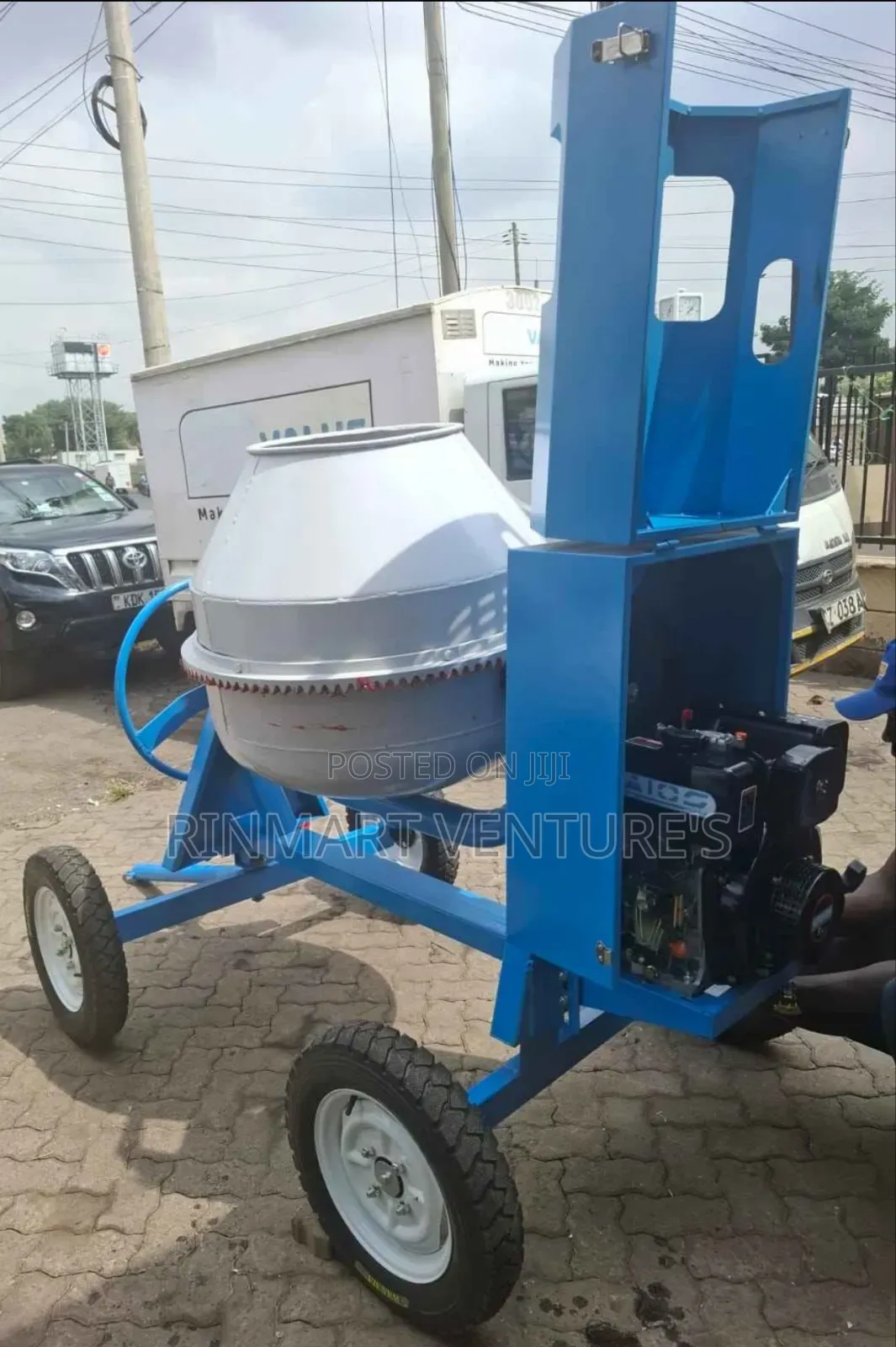 Certified Concrete Mixer 400l