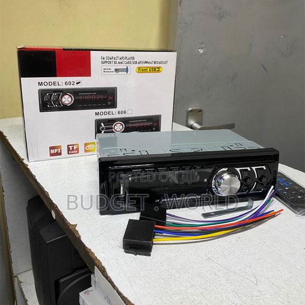 606 1 Din Car Fm Radio – Digital Audio Player With Multi-Format Music