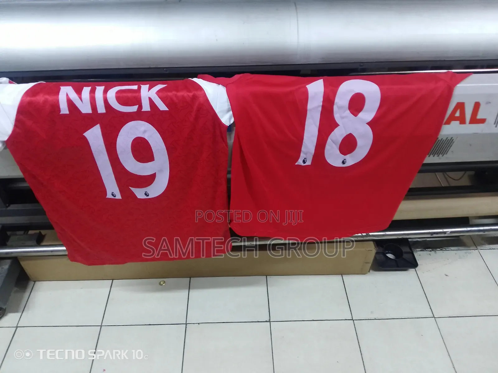 Jersey Branding Services Available