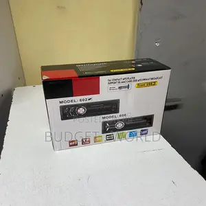 606 Car Mp3 Stereo Receiver – Compact 1 Din Audio Entertainment Unit