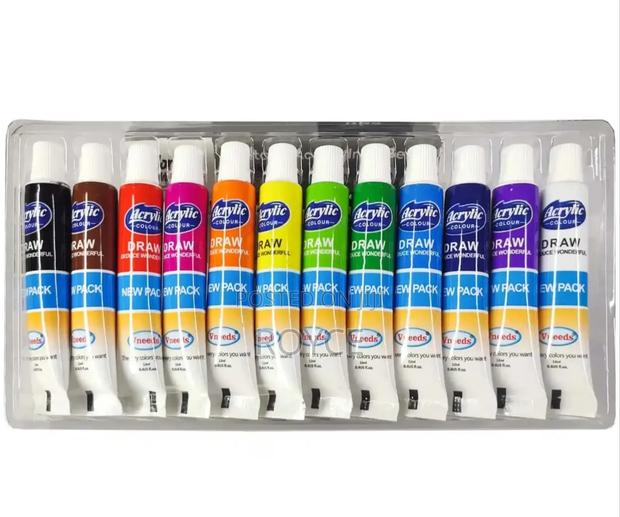 Acrylic Colors-12pcs - thumbnail 3