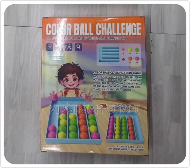 Color Ball Challenge Game - main view